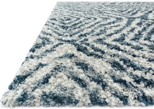 QUINCY QC-01 OCEAN/PEBBLE 2'3 X 4'0 ACCENT RUG