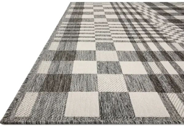 RAINIER RAI-04 IVORY/PEBBLE 2'3 X 7'7 RUNNER RUG