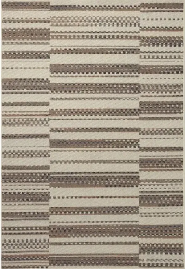 RAINIER RAI-08 IVORY/TAUPE 3'11 X 5'11 ACCENT RUG