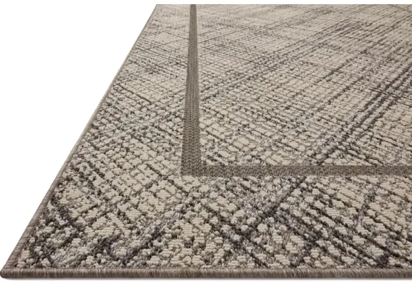 RAINIER RAI-10 IVORY/CHARCOAL 7'10 X 10'10 AREA RUG
