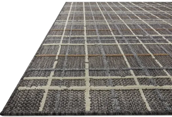 RAINIER RAI-11 CHARCOAL/MULTI 3'11 X 5'11 ACCENT RUG