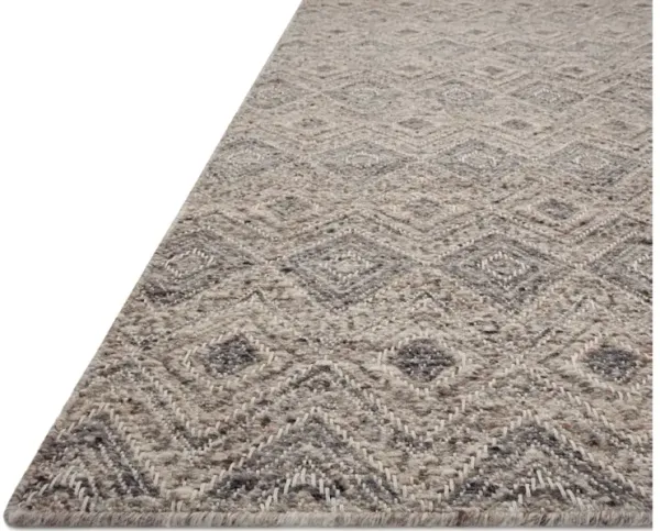 RAVEN RAV-02 TAUPE/GREY 7'9 X 9'9 AREA RUG