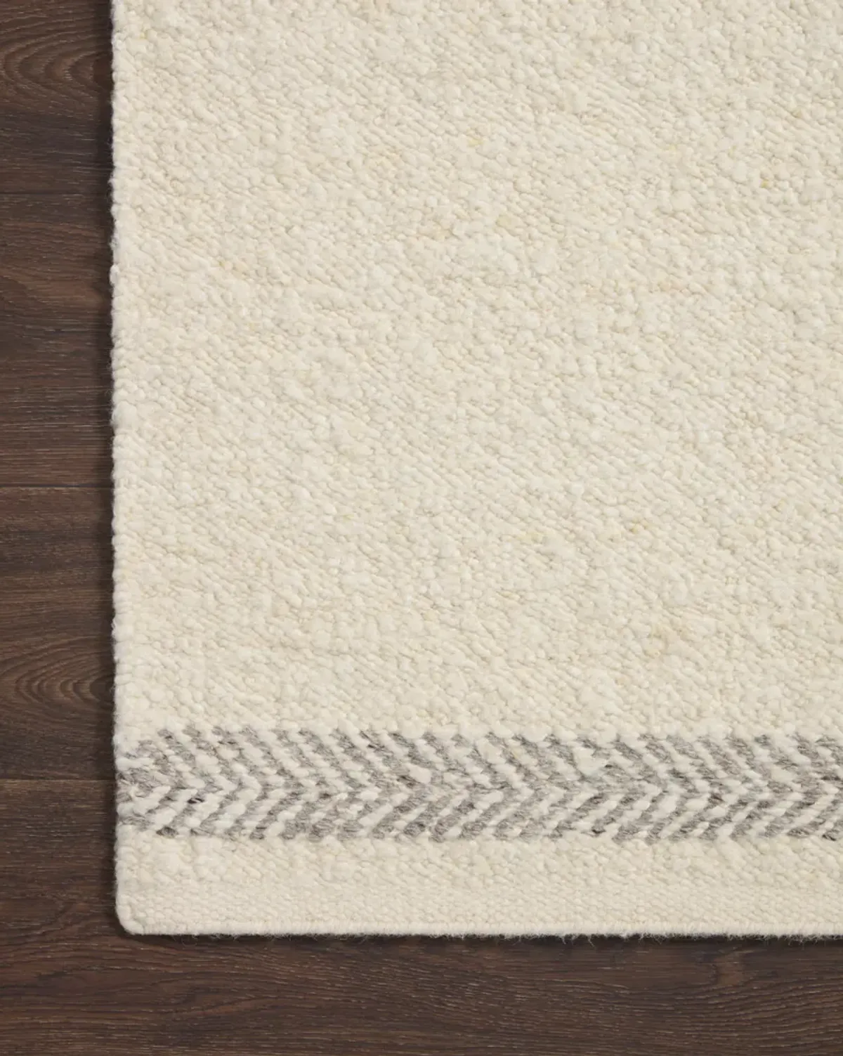 REYLA RLA-01 IVORY/SILVER 9'3 X 13' AREA RUG