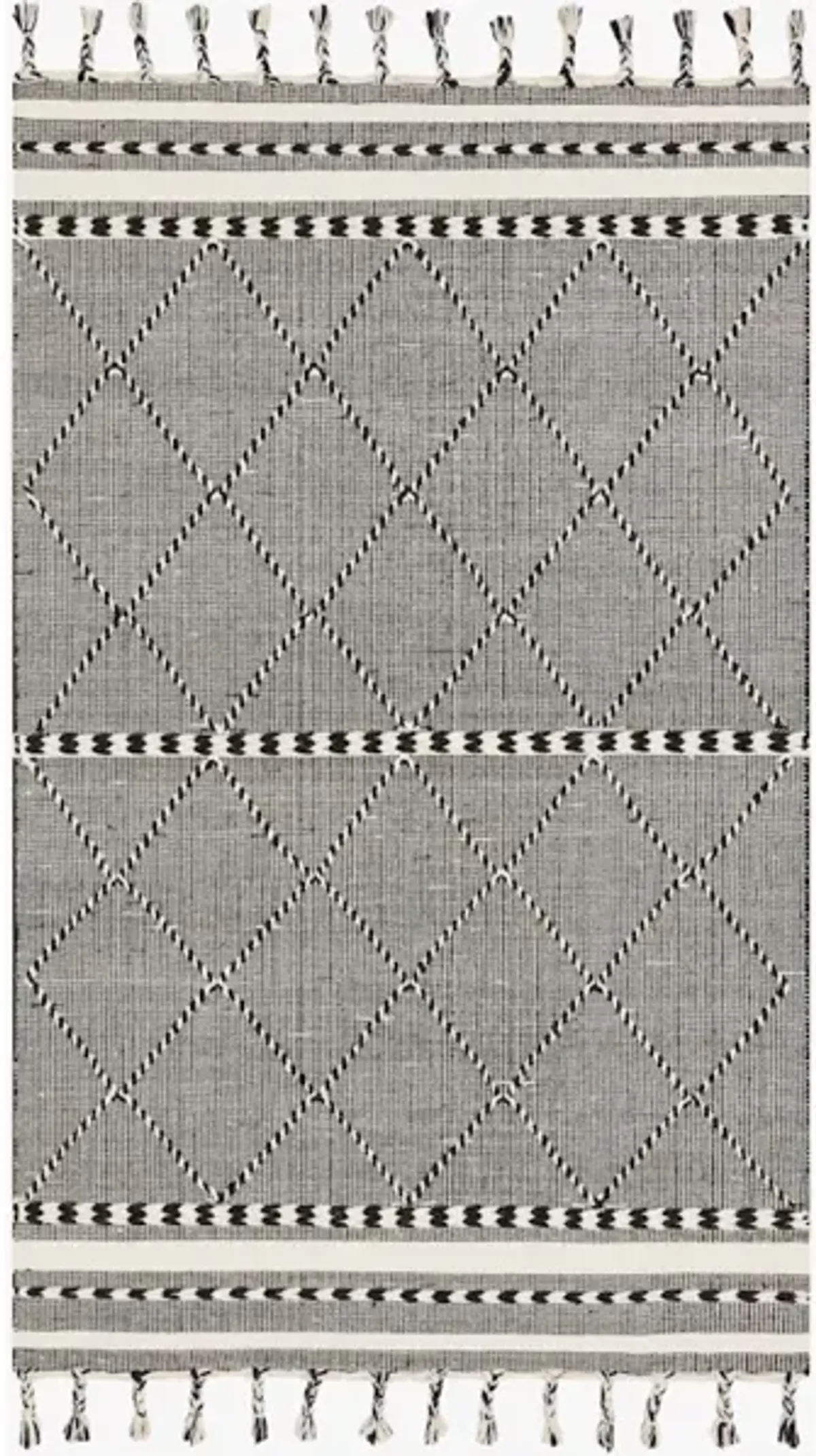 SAWYER SAW-01 BLACK 5'0 X 7'6 AREA RUG