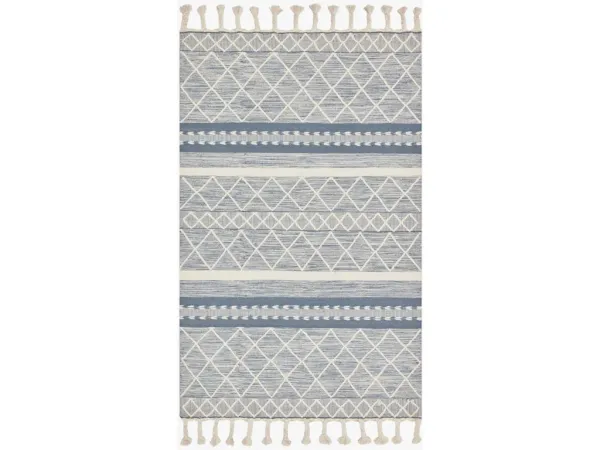 SAWYER SAW-04 TEAL 2'3 X 3'9 ACCENT RUG