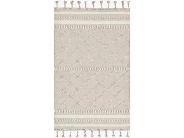 SAWYER SAW-05 SILVER 5'0 X 7'6 AREA RUG