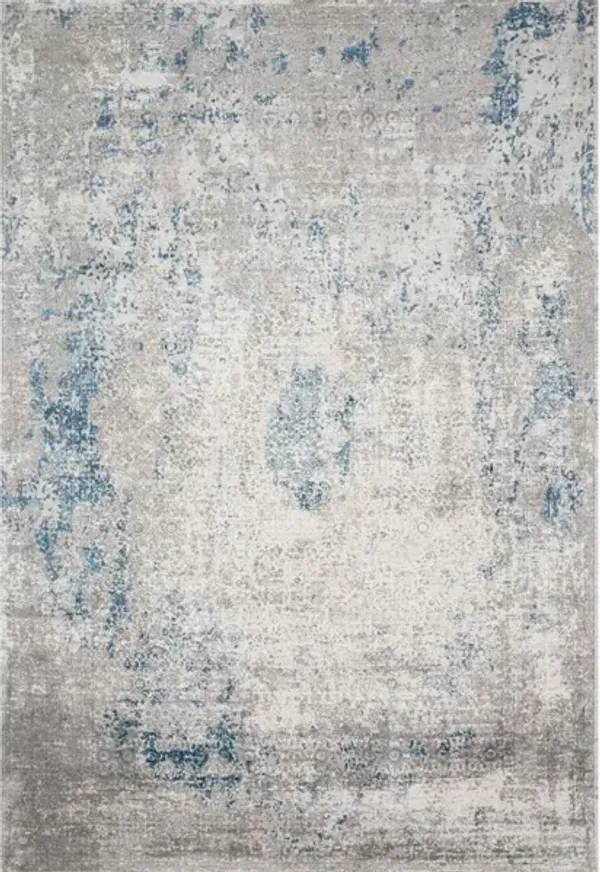 SIENNE SIE-01 DOVE/OCEAN 2'7 X 8'0 RUNNER RUG