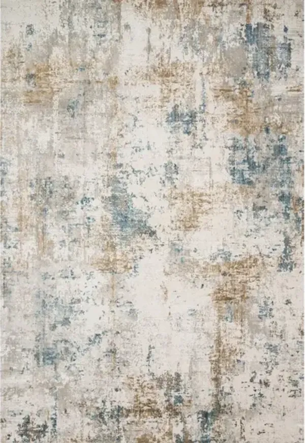 SIENNE SIE-04 IVORY/GOLD 9'2 X 12'0 AREA RUG
