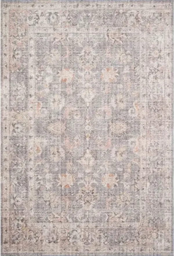 SKYE SKY-01 GREY/APRICOT 7' X 9' AREA RUG