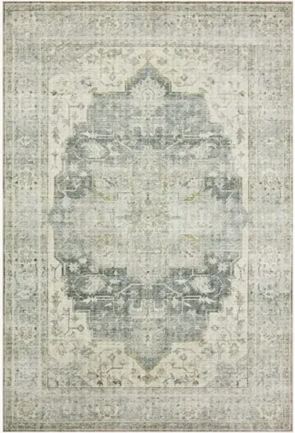 SKYE SKY-12 CHARCOAL/DOVE 7' X 9' AREA RUG