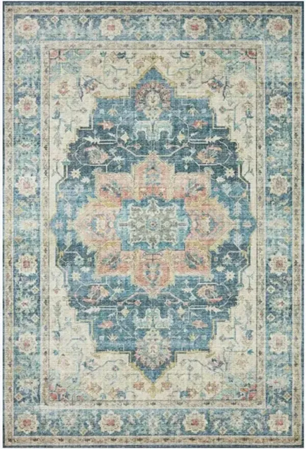 SKYE SKY-12 OCEAN/MULTI 7' X 9' AREA RUG