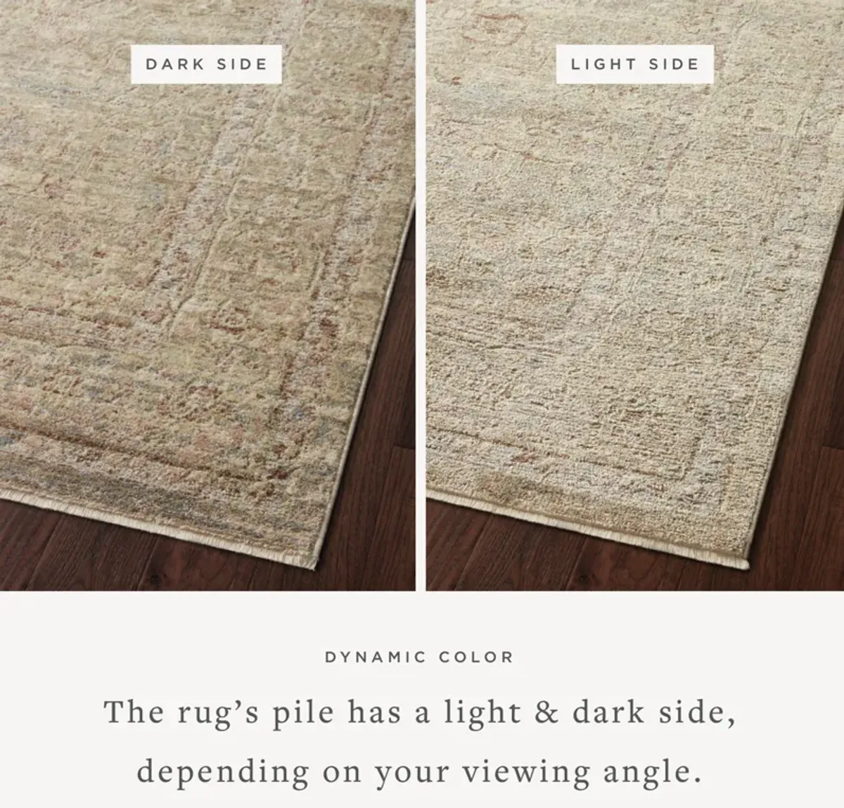 SONNET SNN-04 MOSS/NATURAL 7'10 X 7'10 AREA RUG