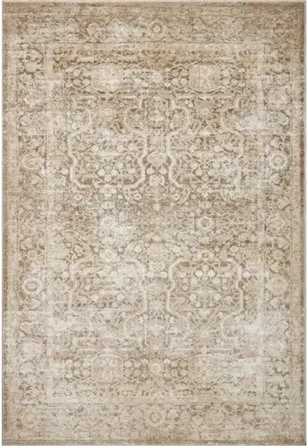SONNET SNN-09 MOCHA/TAN 2'6 X 12'0 RUNNER RUG