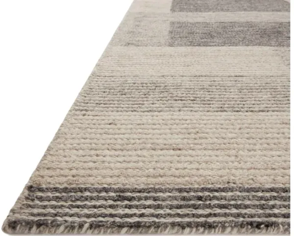 STILES STI-01 DOVE/INK 8'6 X 11'6 AREA RUG