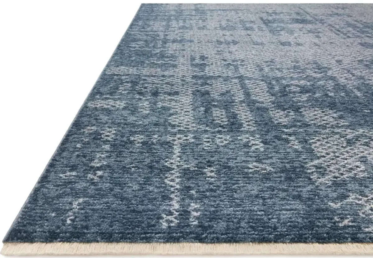 VANCE VAN-01 DENIM/DOVE 2'3 X 3'10 ACCENT RUG