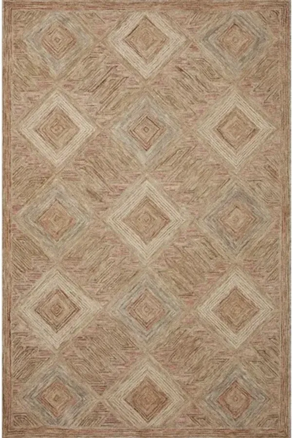 VARENA VAR-02 BERRY/MULTI 7'9 X 9'9 AREA RUG
