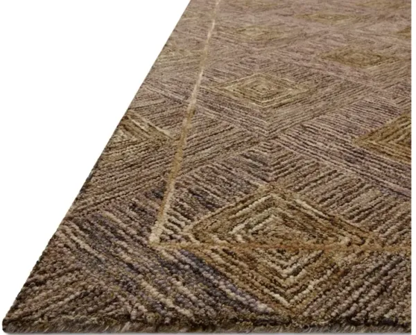 VARENA VAR-04 PLUM/GOLD 3'6 X 5'6 ACCENT RUG