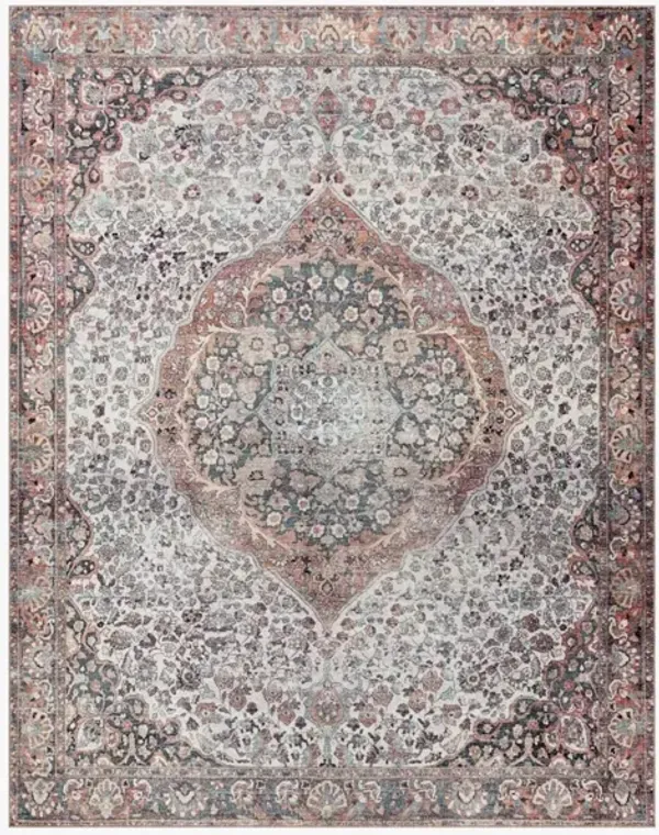 WYNTER WYN-01 RED/MULTI 2'6 X 9'6 RUNNER RUG
