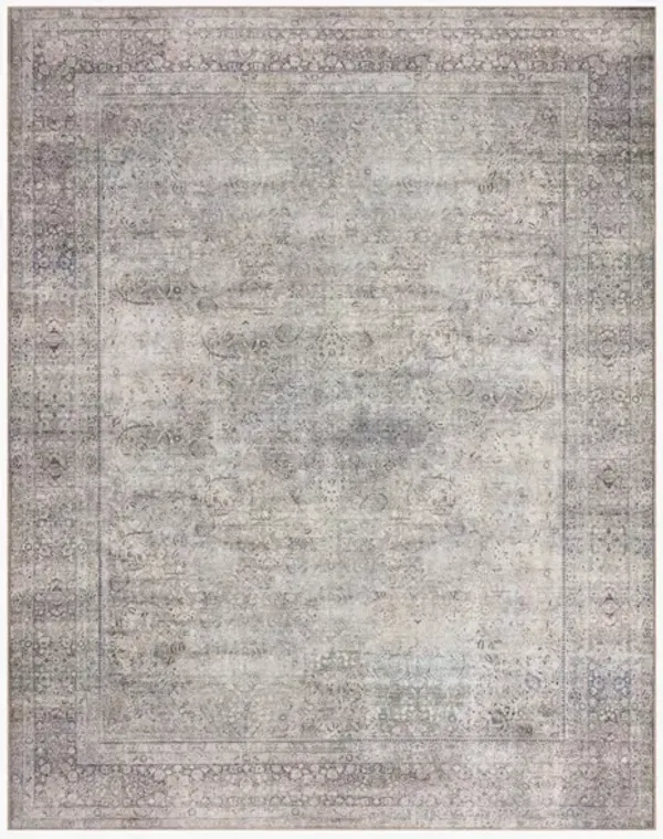 WYNTER WYN-03 SILVER/CHARCOAL 2'6 X 9'6 RUNNER RUG