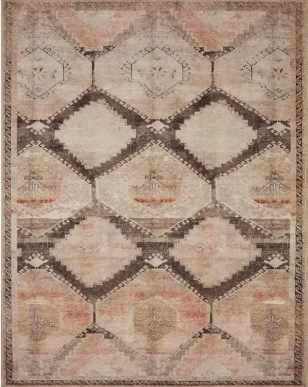 WYNTER WYN-08 GRAPHITE/BLUSH 3'6 X 5'6 ACCENT RUG