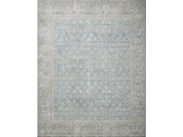 WYNTER WYN-10 OCEAN/SILVER 2'6 X 12'0 RUNNER RUG
