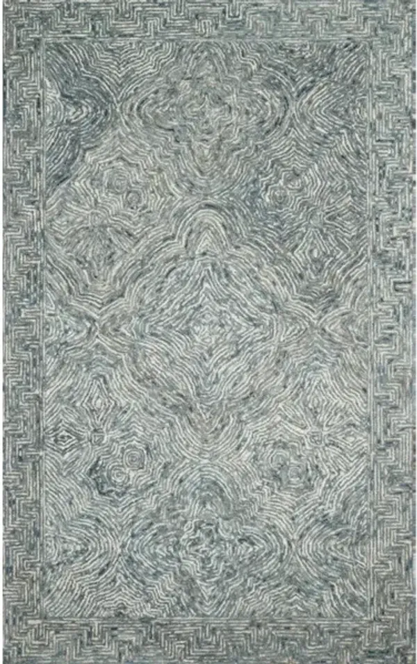 ZIVA ZV-04 DENIM 5'0 X 7'6 AREA RUG