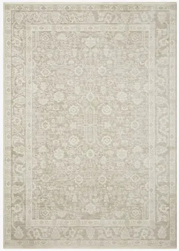 Zuma Sand/Stone Power-Loomed Rug 9ft 6in x 13ft 1in
