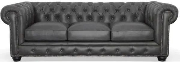 Carlton Leather Chesterfield Sofa
