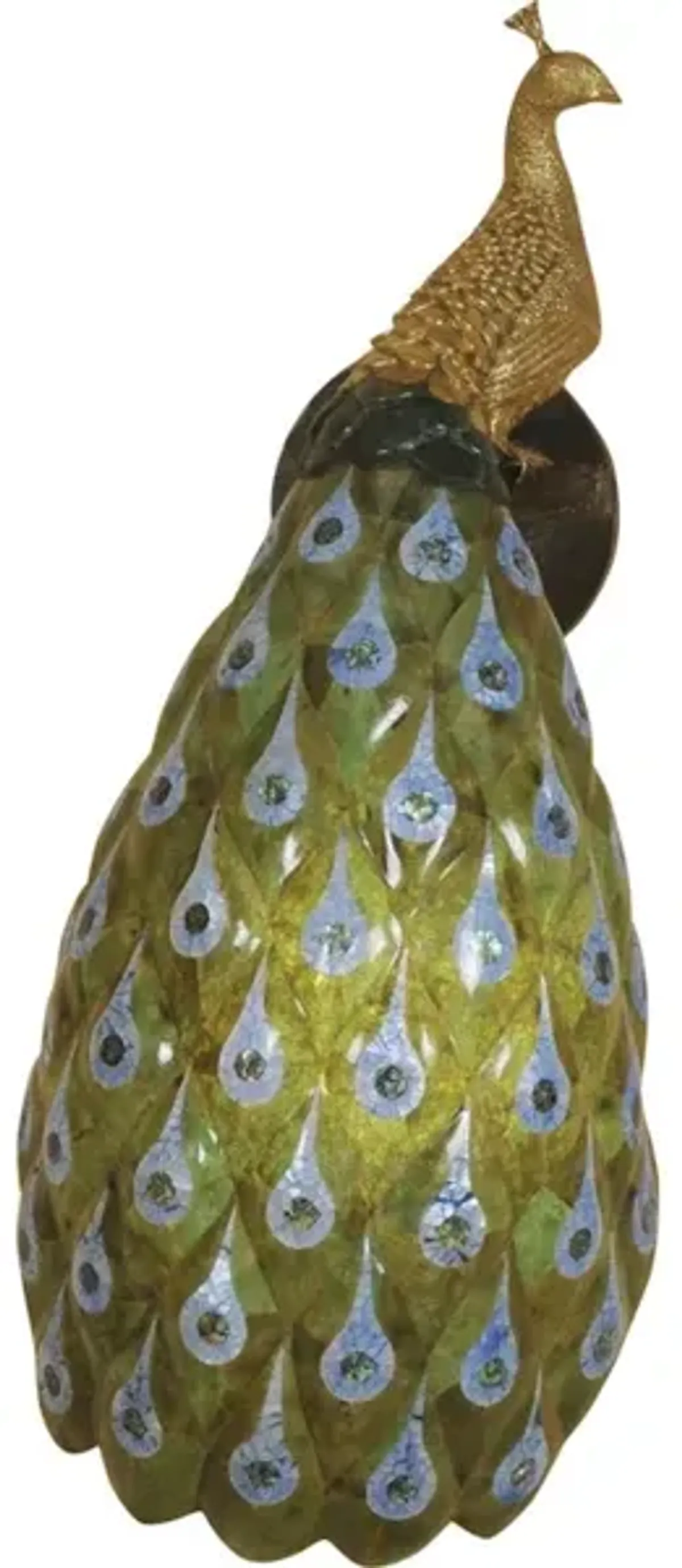 Peacock Sconce