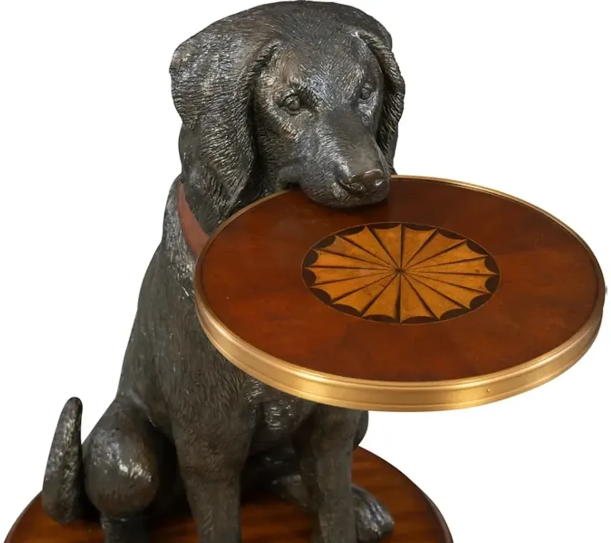 Golden Retriever Accent Table