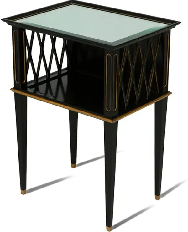 Noir Accent Table (Sh07-071315)