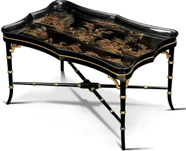 Chinoiserie Cocktail Table (Sh02-060219)
