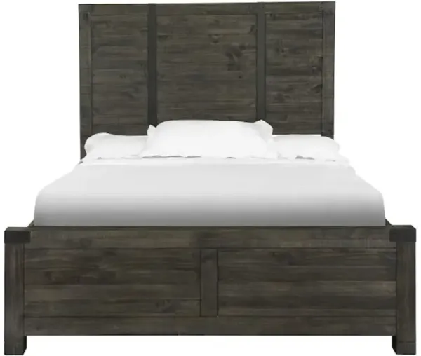 Wood Queen Panel Bed Headboard KD