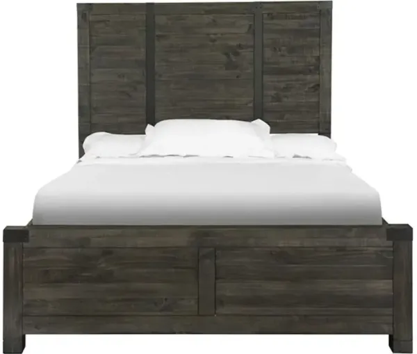 Wood King Panel Bed Headboard KD