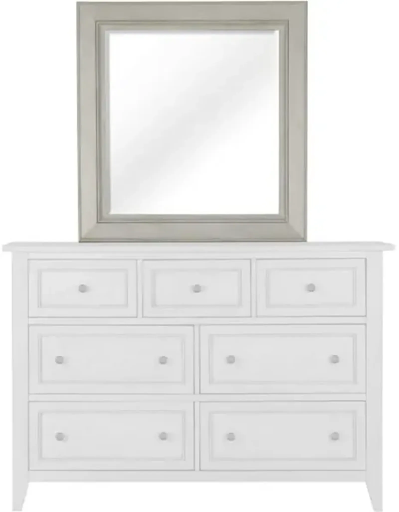 Portrait Concave Framed Mirror