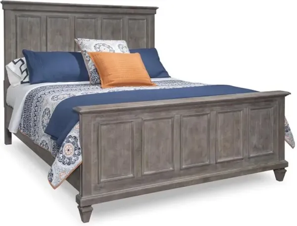 Wood King Panel Bed Headboard KD