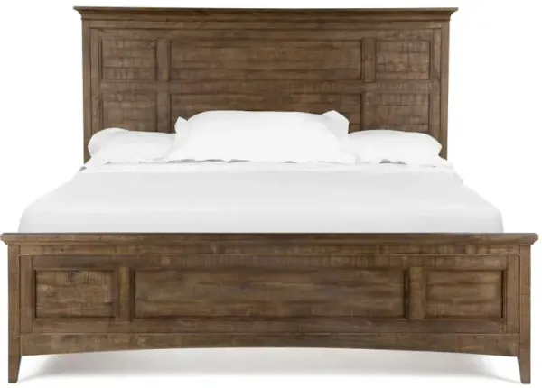 Wood Queen Panel Bed Headboard KD