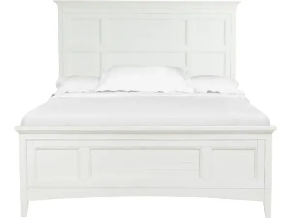Wood Queen Panel Bed Headboard KD