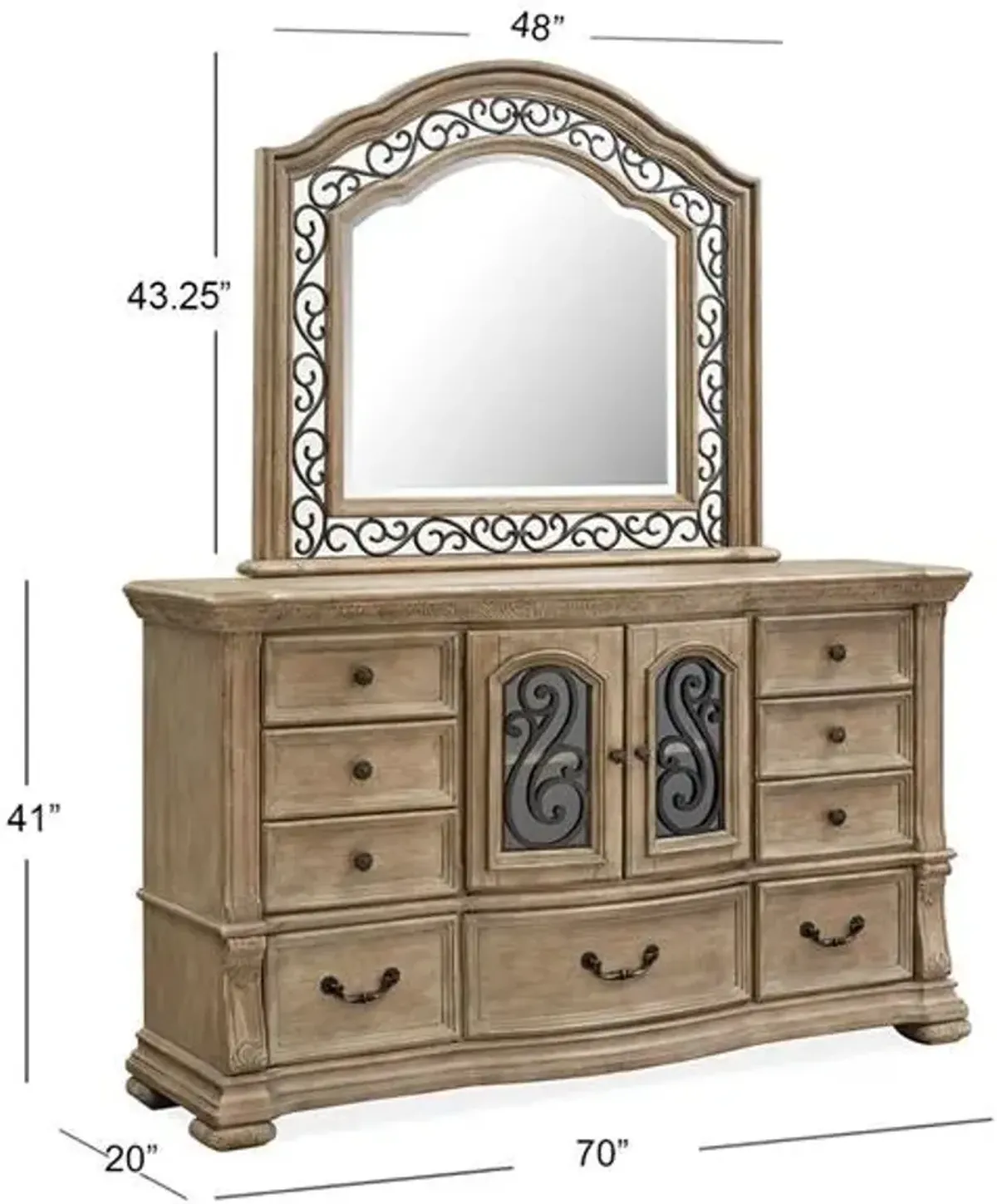 Shaped Mirror