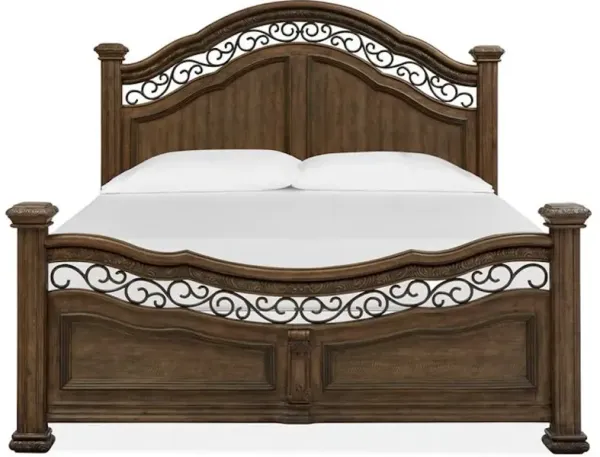 Wood King Panel Bed Headboard KD