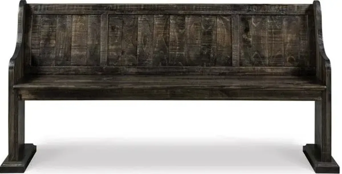 Bench with Back