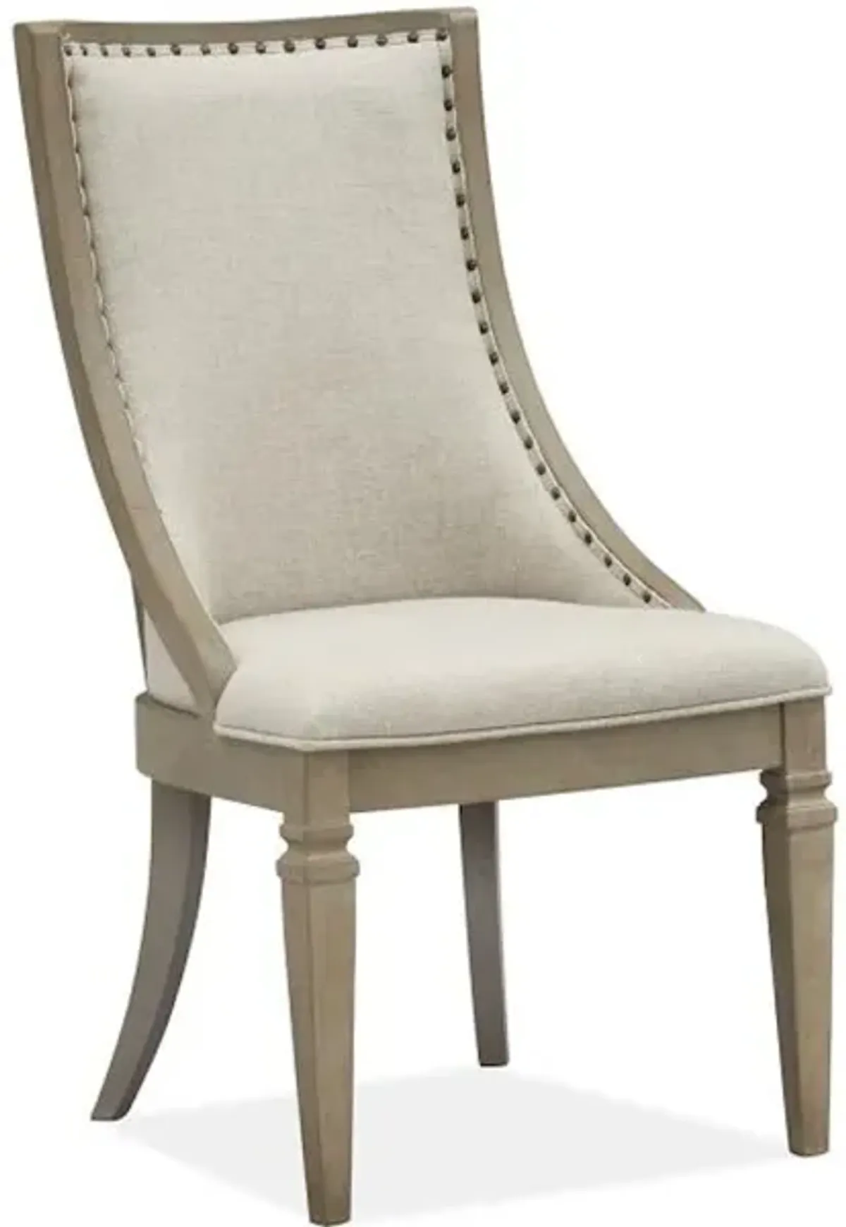 Dining Arm Chair with Upholstered Seat and Back (2/ctn)
