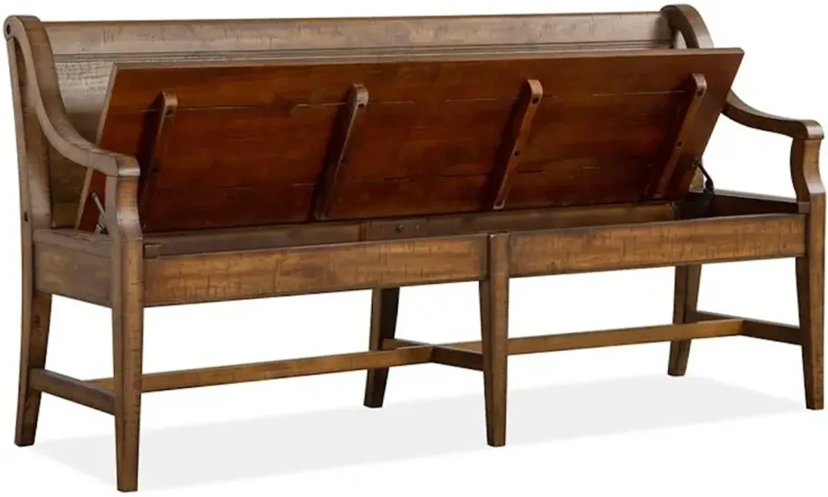 Bench with Back