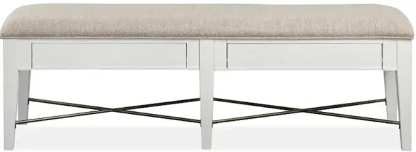 Bench with Upholstered Seat