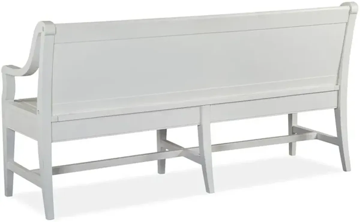 Bench with Back