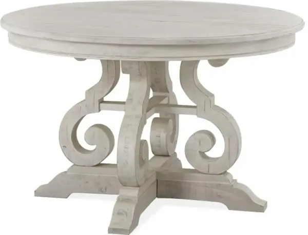 Wood 48 Round Dining Table Base KD
