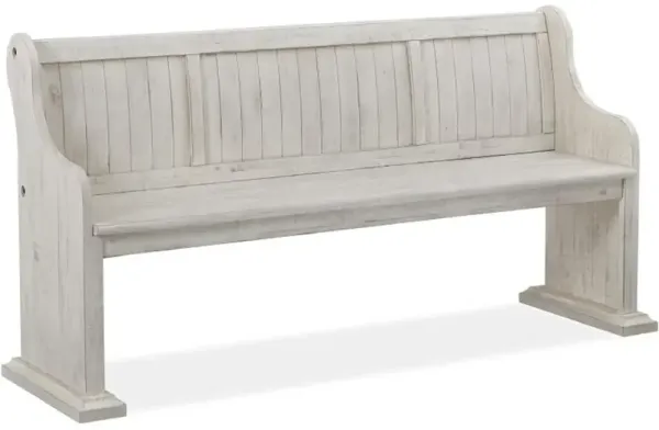 Bench with Back