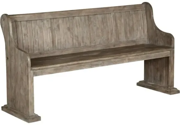 Bench with Back