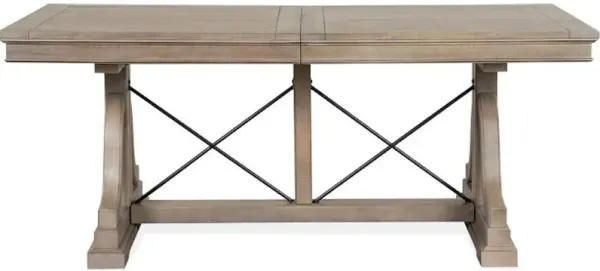 Wood Trestle Dining Table Top SU