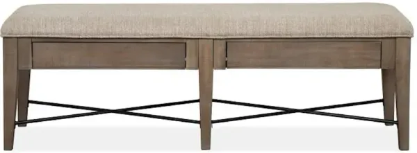 Bench with Upholstered Seat